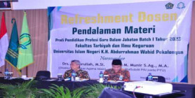 Awali Perkuliahan 2023, Prodi PPG Adakan Refreshment   