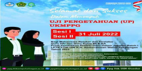 ALHAMDULILLAH……279 PESERTA PPG FTIK UIN K.H. ABDURRAHMAN WAHID PEKALONGAN SUKSES MENGIKUTI UP UKMPPG