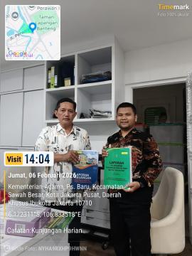 Prodi Serahkan Laporan Akademik dan Keuangan Pelaksanaan Tahun 2025 di Direktorat GTK Madrasah dan Direktorat  PAI Kementerian Agama RI.