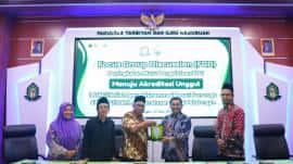 FGD Pengingkatan Mutu Pengelola PPG Menuju Akreditasi Unggul UIN Kiai Ageng Muhammad Besari Ponorogo kunjungi UIN K.H. Abdurrahman Wahid Pekalongan